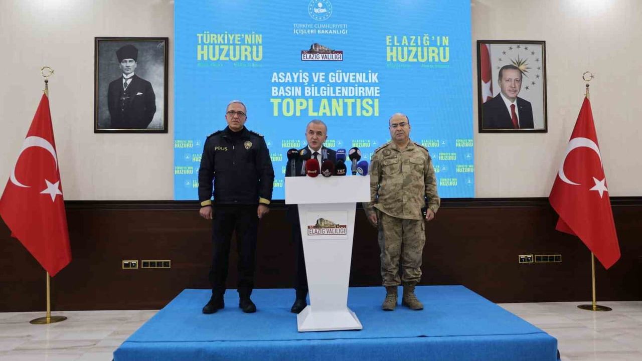 Elazığ 2025 Güvenlik Bilançosu: Suç Oranları Düştü, 41,6 Milyon TL Ceza
