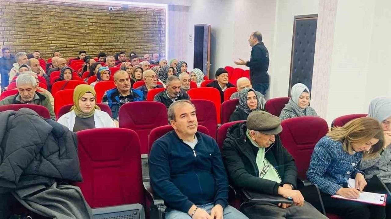 Elazığ'da AFAD'tan Gazi Huzurevi'nde Afet Farkındalık Eğitimi