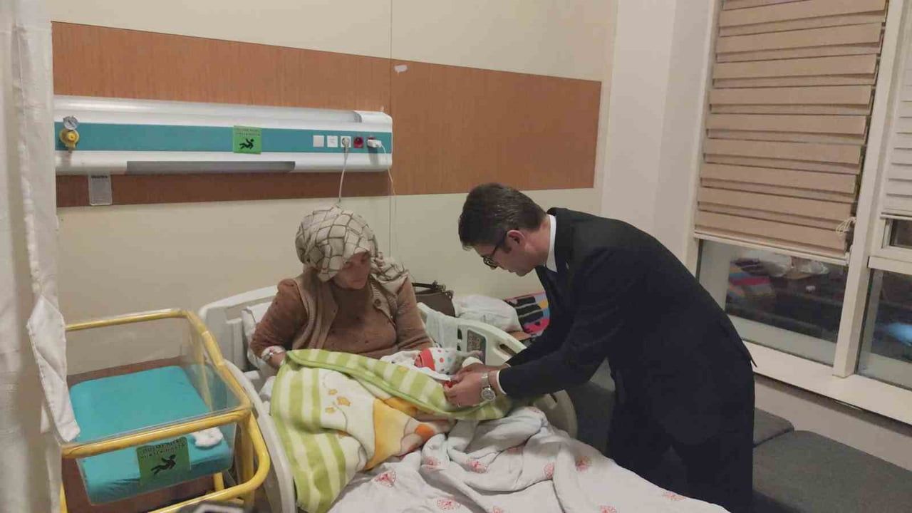 Erciş’te 2026'nın İlk Bebeği: Mert Buğra