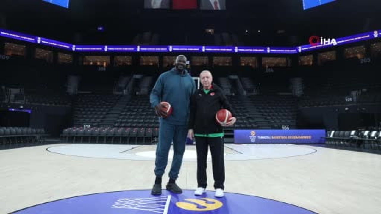 Erdoğan Shaquille O’Neal ile İstanbul'da buluştu