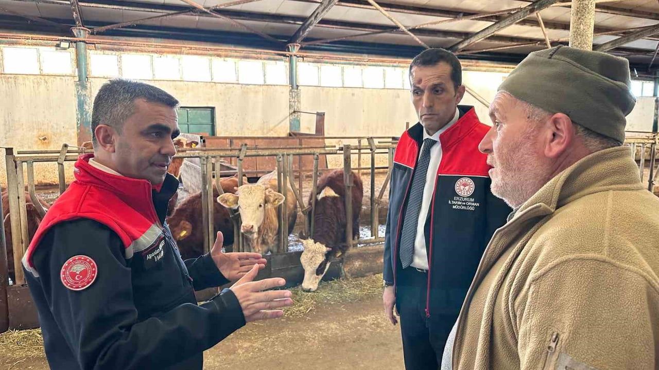 Erzurum'da 2025'te Üreticiye 1 milyar 656 milyon TL Tarımsal Destek