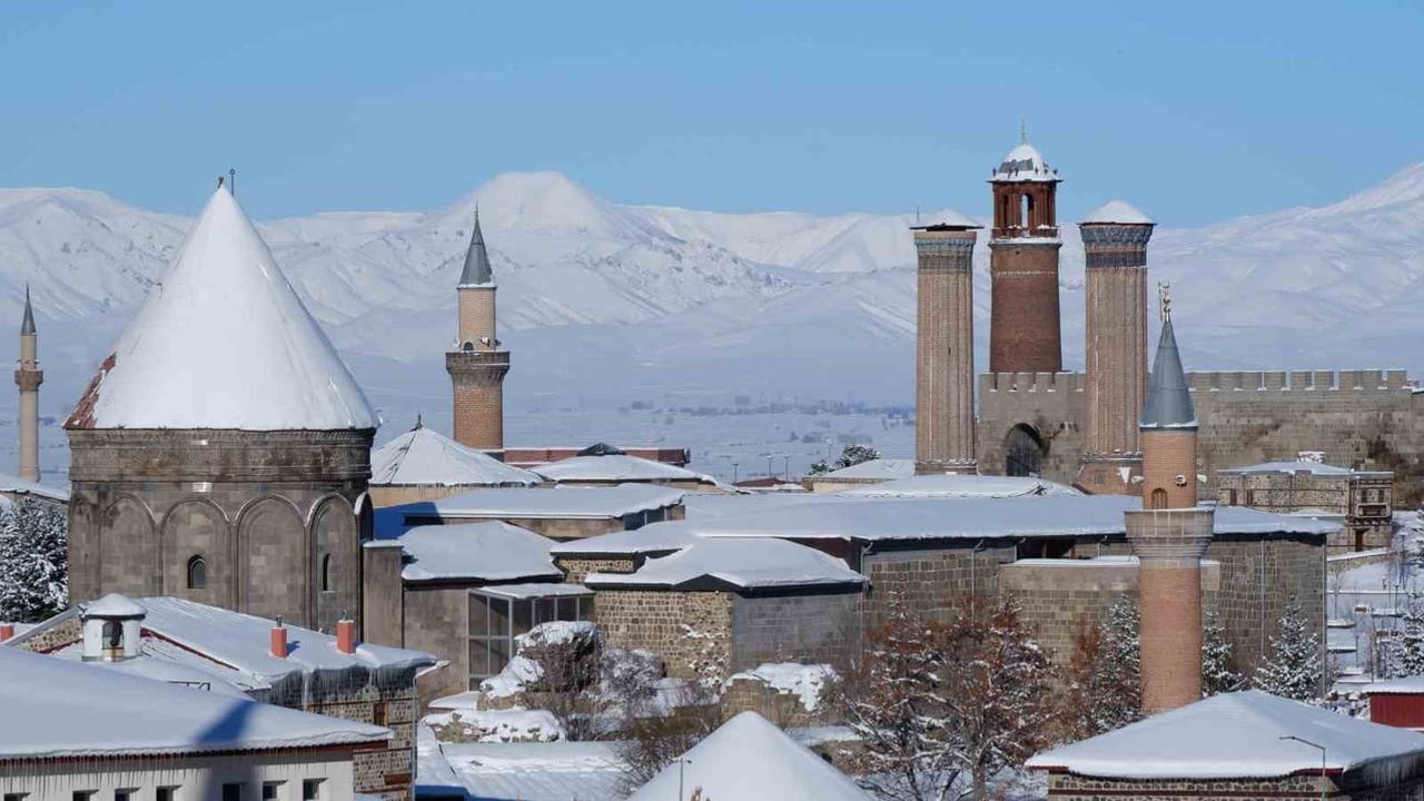 Erzurum'da Kar Tatili: Okullar 14.01.2026'de 1 Gün Ara