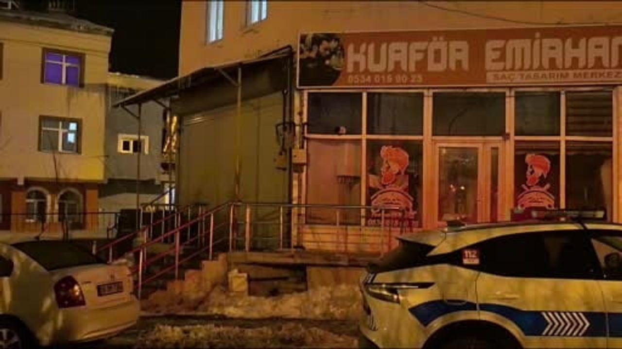 Erzurum'da Kasap Dükkanına Silahlı Saldırı: Şüpheli T. Z. Kaçtı