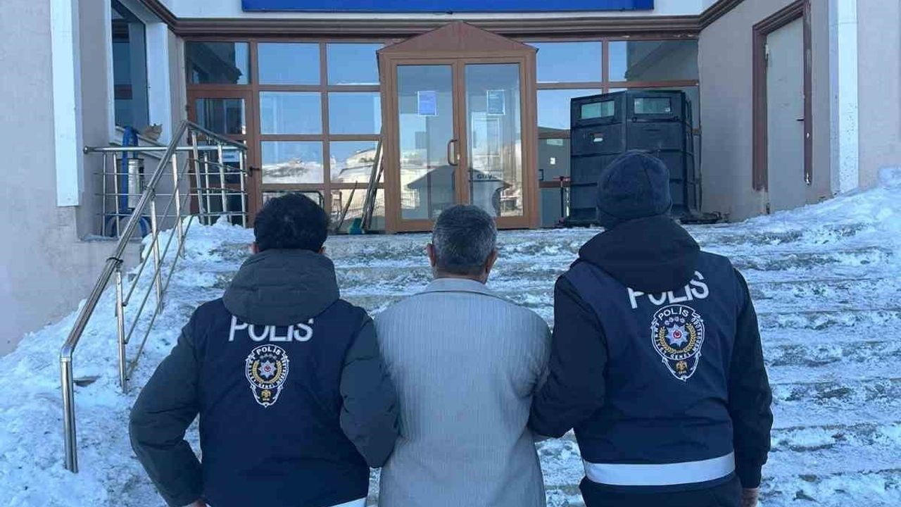 Erzurum'da Kesinleşmiş 13 Yıl 9 Ay Hapis Cezası Bulunan Şahıs Yakalandı