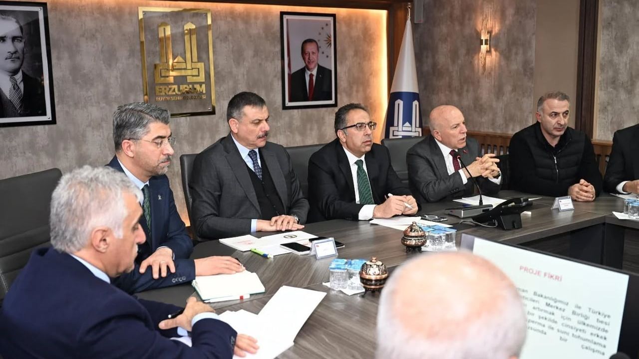 Erzurum'da Kırmızı Et Üretimi İçin Pilot Proje Masaya Yatırıldı