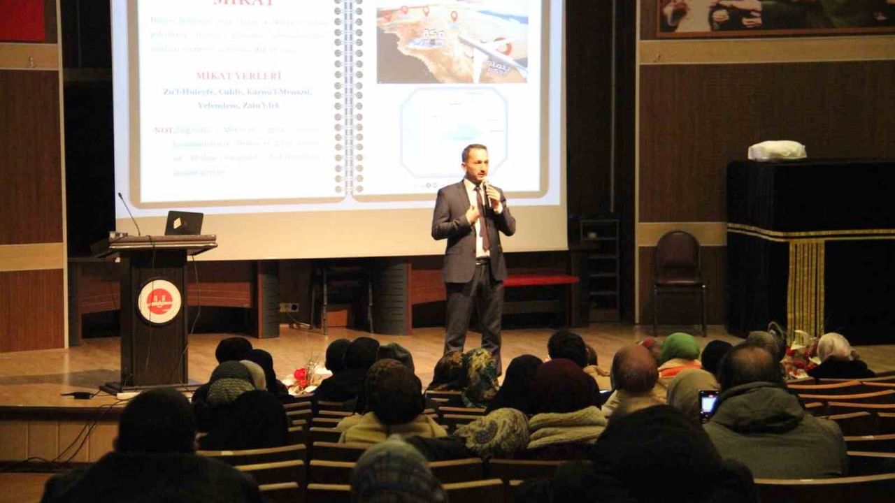 Erzurum'da Umre Semineri | Dr. Sebahattin Erdoğan