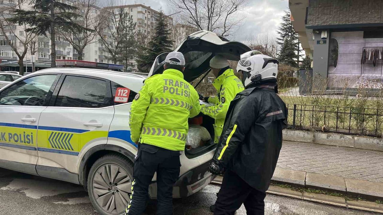 Eskişehir'de 2025'te 46 bin 929 motosiklet denetlendi: 7 bin 173 sürücüye işlem