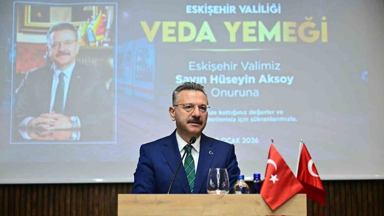 Eskişehir Valisi Hüseyin Aksoy: Kapım Eskişehirlilere her zaman açık