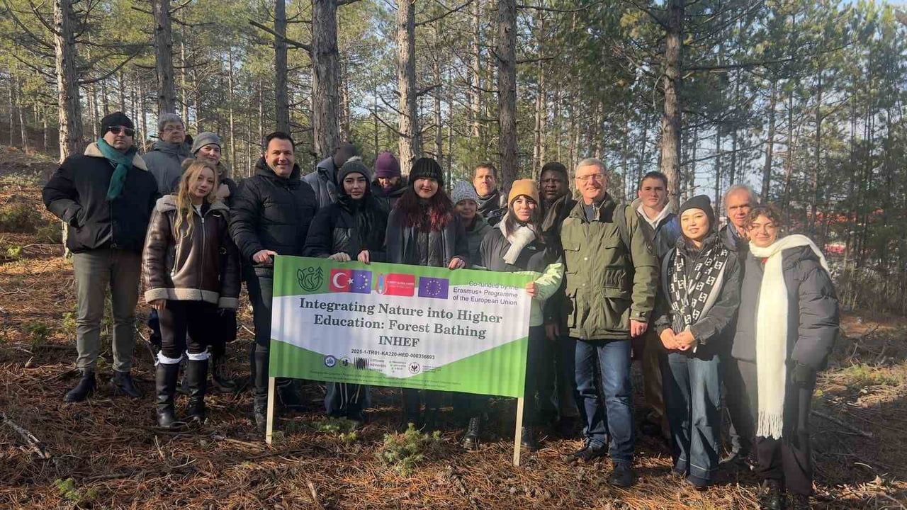 ESOGÜ'de "Orman Banyosu" Projesi Başladı — Doğa Yükseköğretime Entegre Ediliyor