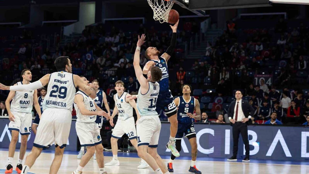 Eurocup A Grubu: Manresa 96-92 — Bahçeşehir Koleji Sinan Erdem'de yenildi