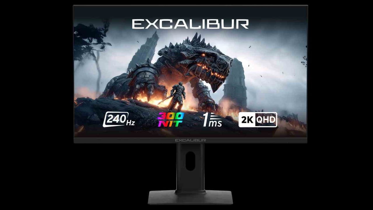 Excalibur'ın 27" 2K 240Hz Oyuncu Monitörü: FAST IPS ve HAS