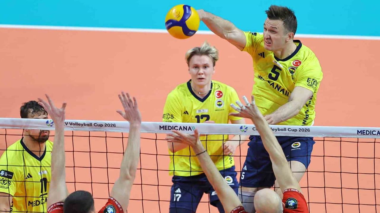 Fenerbahçe 3-0'la CEV Kupası'nda 8'li Finaller'e Yükseldi