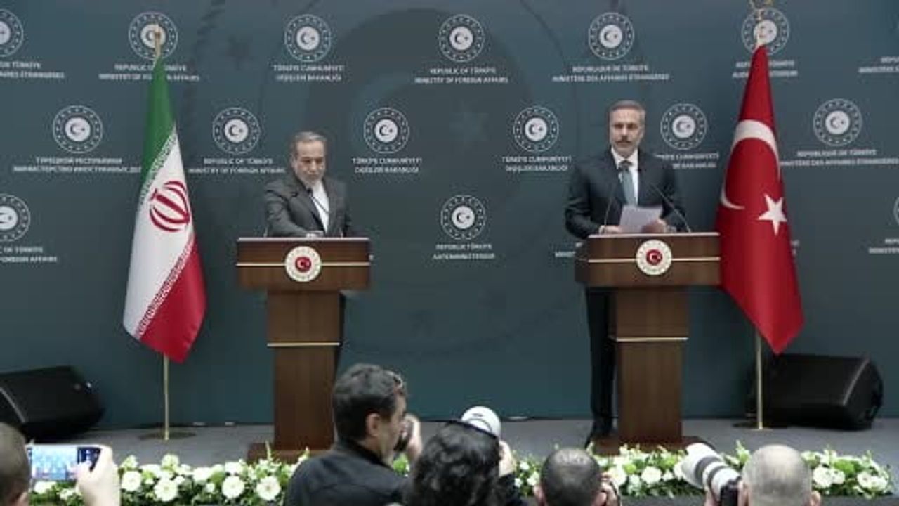 Fidan: 'İran’a Yönelik Askeri Müdahaleye Karşıyız' — Abbas Arakçi ile Ortak Açıklama