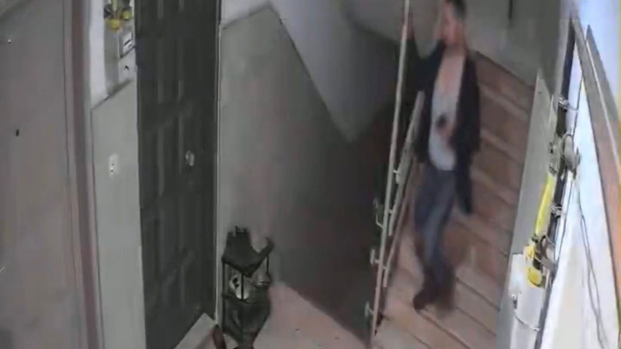 Gaziantep'te Eski Eşe Kimyasal Saldırı: Kaçış Anları Kamerada