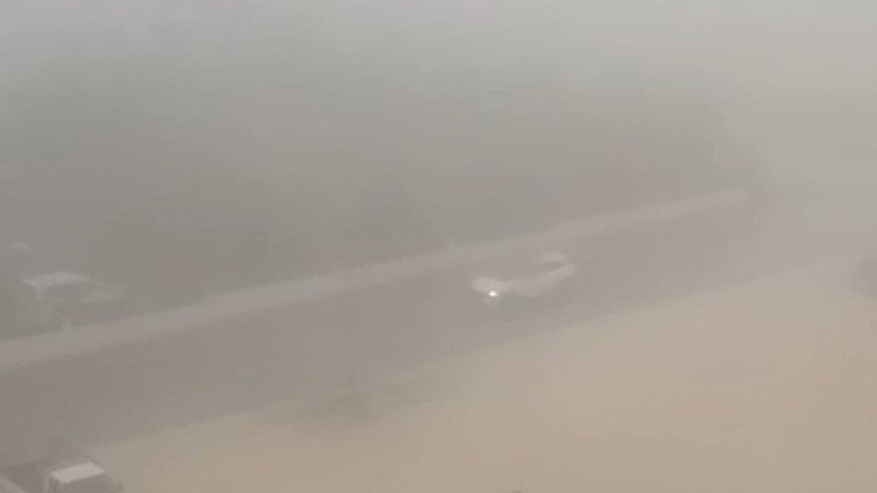 Gaziantep’te Yoğun Sis ve Yağış: Görüş 50 Metreye Düştü