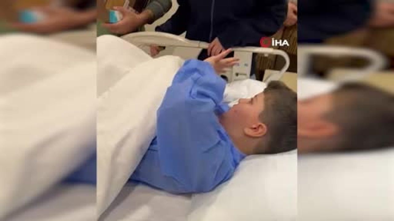 Gazzeli Awad, Türk yardımseverlerin desteğiyle kafasındaki mermiden kurtuldu