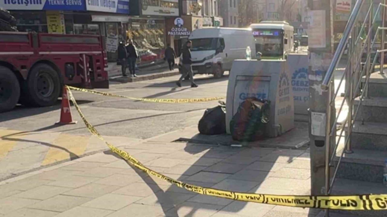 Gebze'de Kaldırımda Yürüyene Silahlı Saldırı: 2 Yaralı