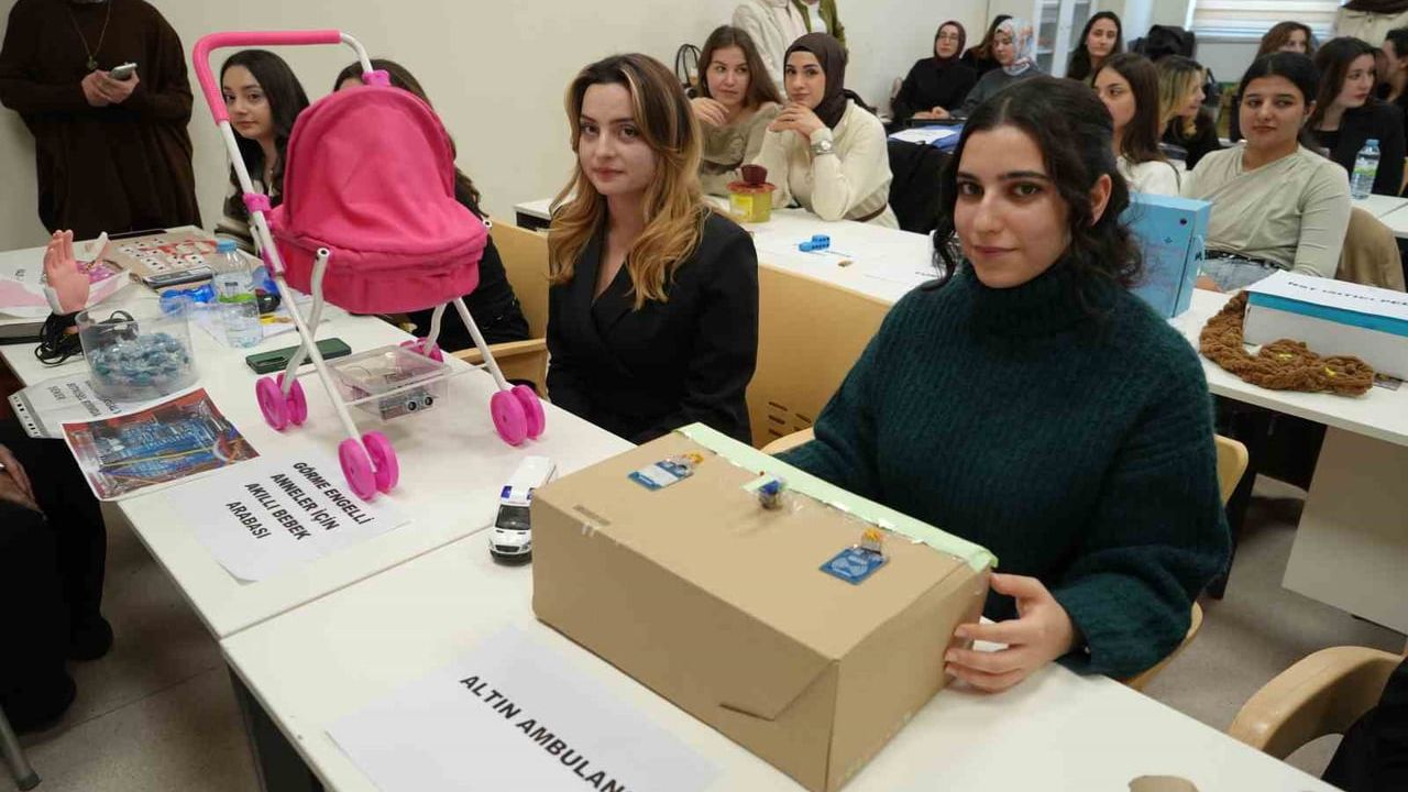 GİBTÜ'den görme engelli annelere sensörlü bebek arabası, ambulanslara otomatik kapı