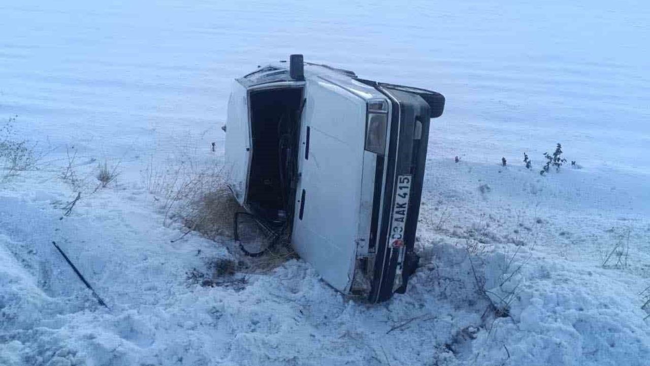 Gölbaşı'nda Kaygan Zemin Kaydı: 1 Yaralı