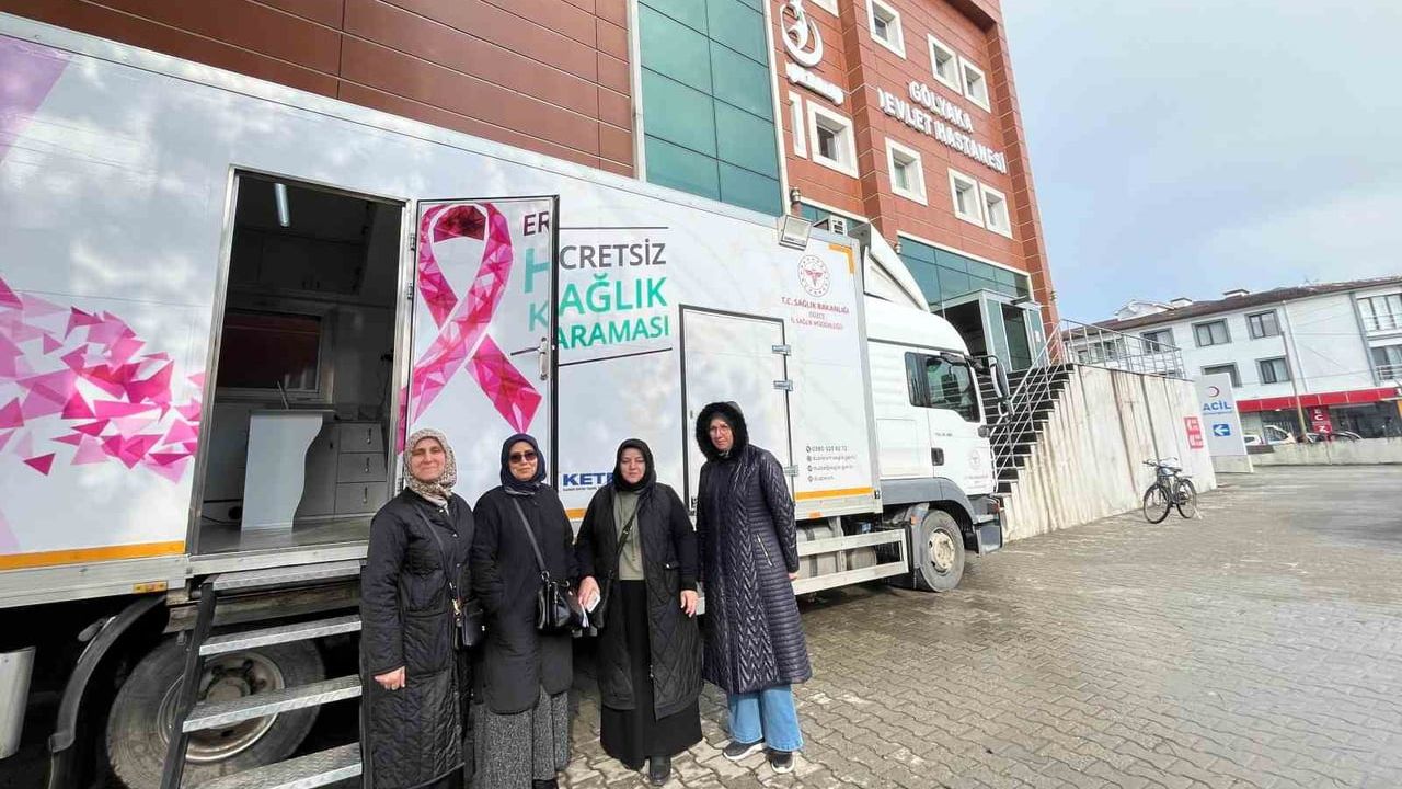 Gölyaka'da 2 Hafta Ücretsiz Mobil Kanser Taraması