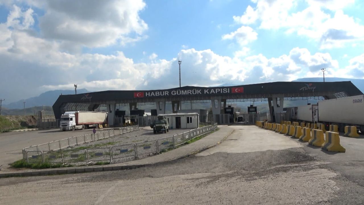 Habur Sınır Kapısı İhracatta Rekor: 3 milyar 400 m…