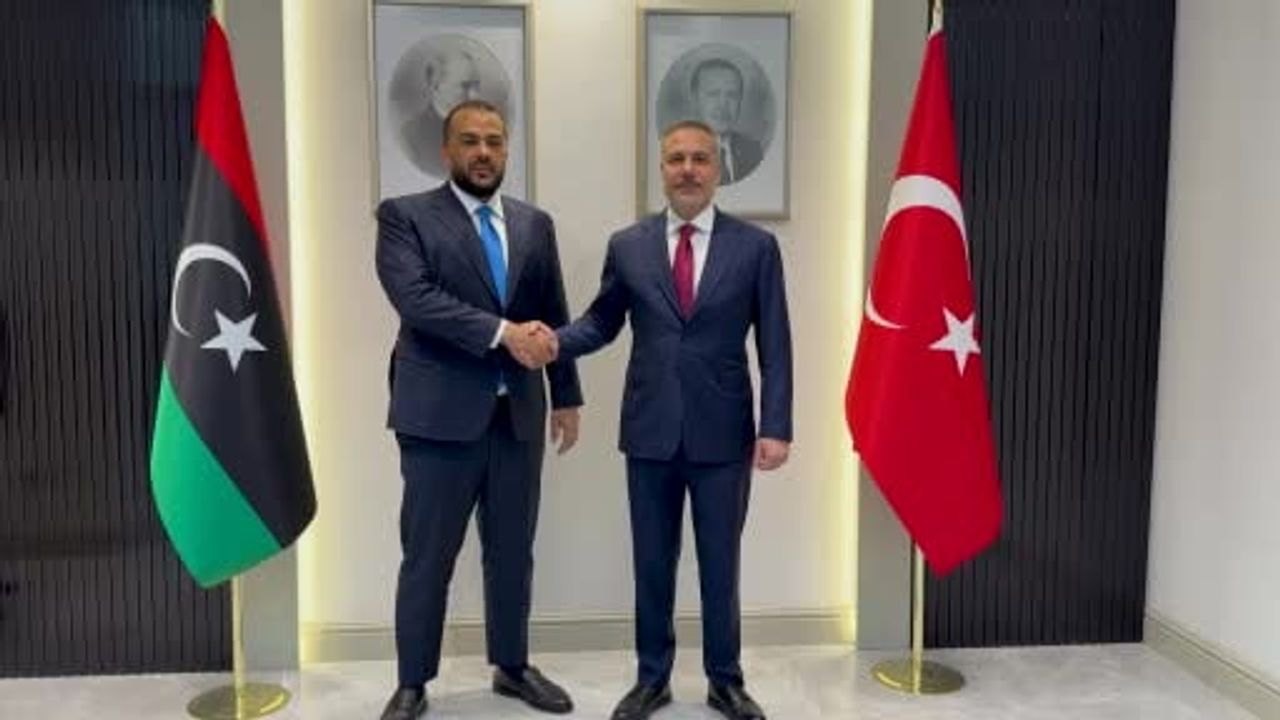 Hakan Fidan, Libya Milli Birlik Hükümeti Savunma Bakanvekili Abdüsselam Zubi ile Görüştü