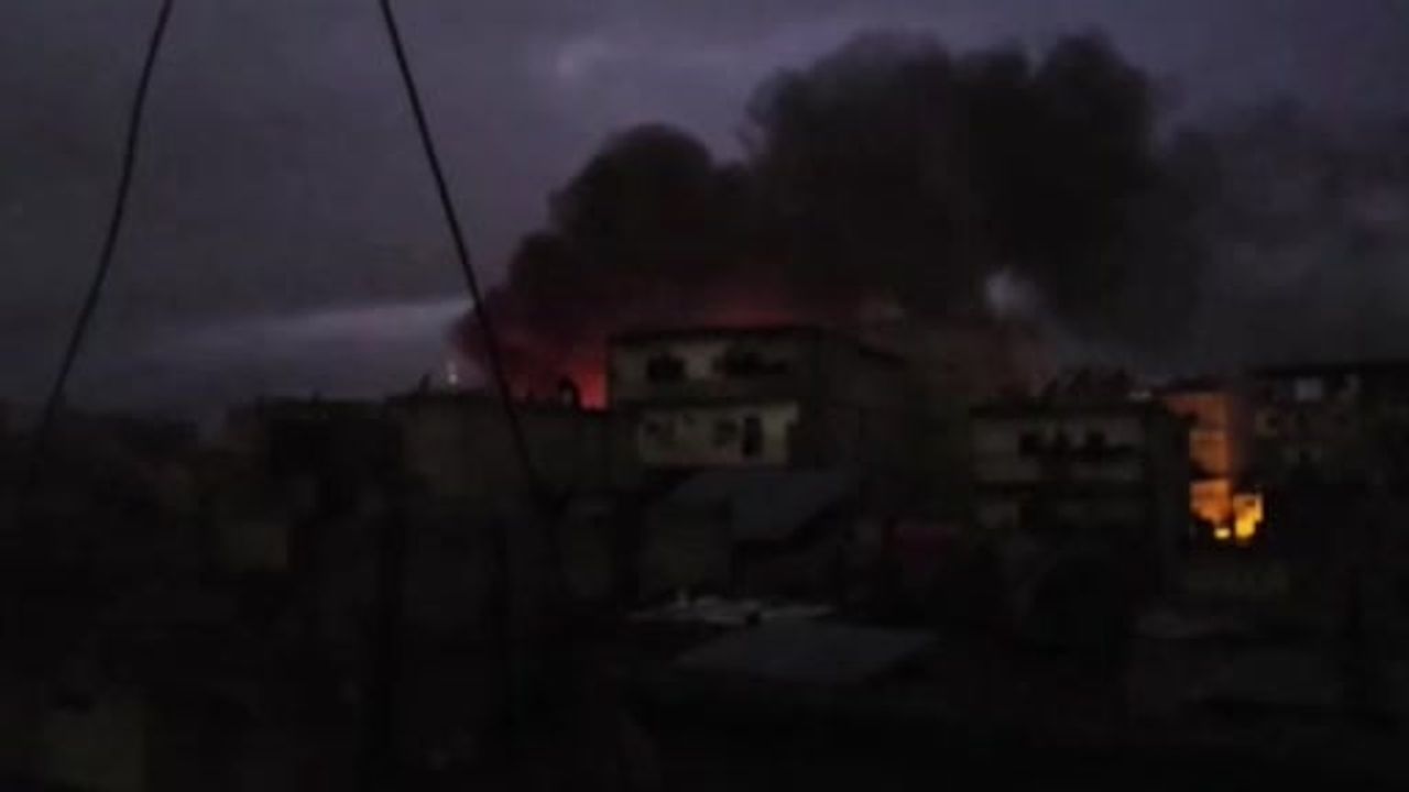 Halep’te SDG’nin 12 numaralı stratejik mühimmat deposu imha edildi