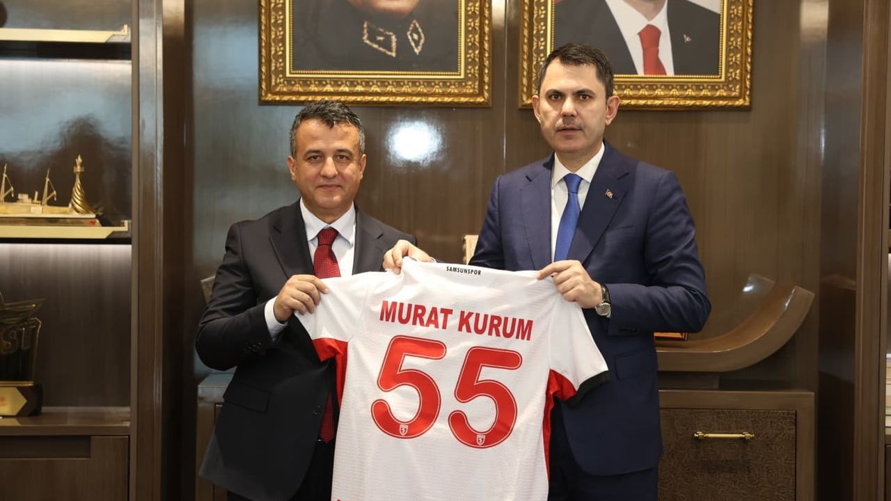 Halit Doğan’dan Murat Kurum’a Samsun projeleri sunumu