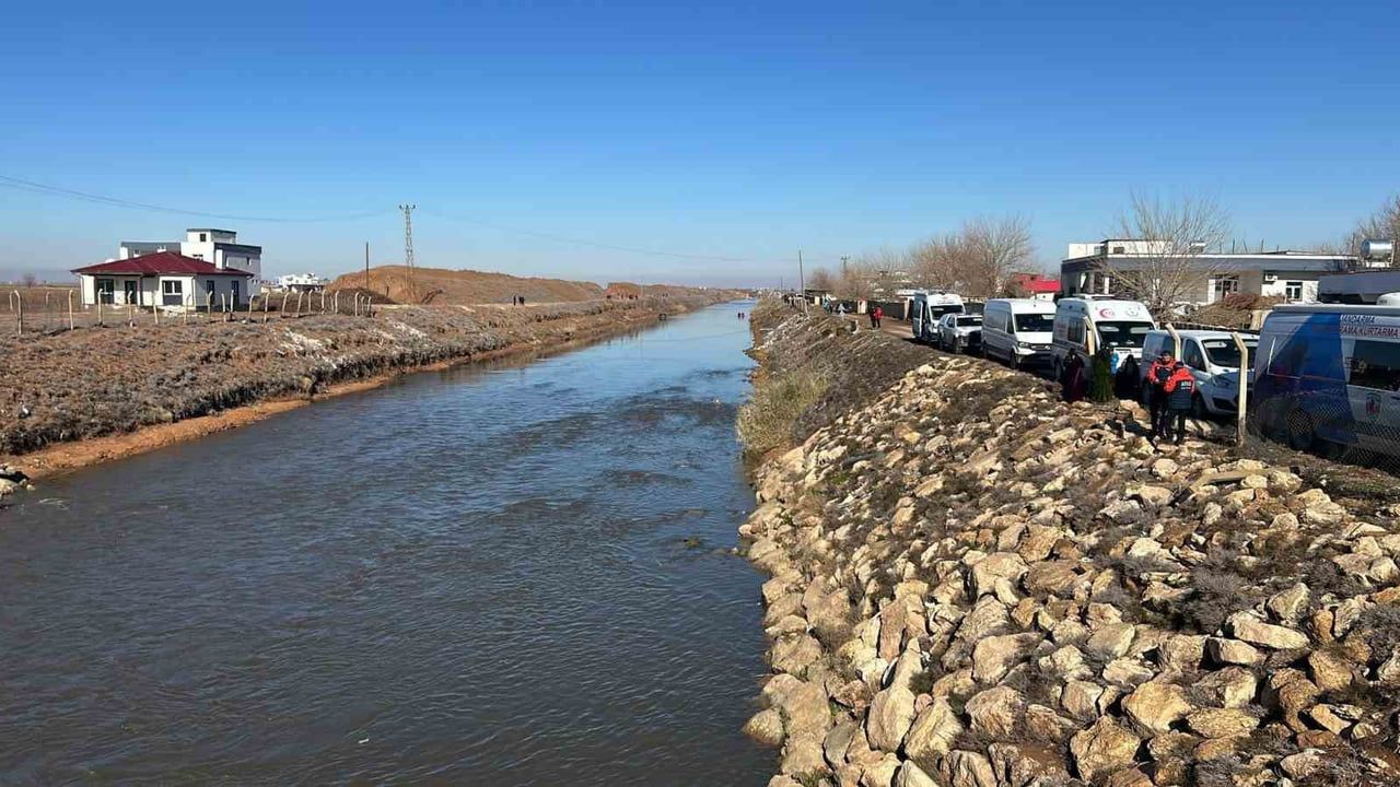 Harran'da Sulama Kanalına Düşen Sürücü Halil Gündüz İçin Arama 6. Günde