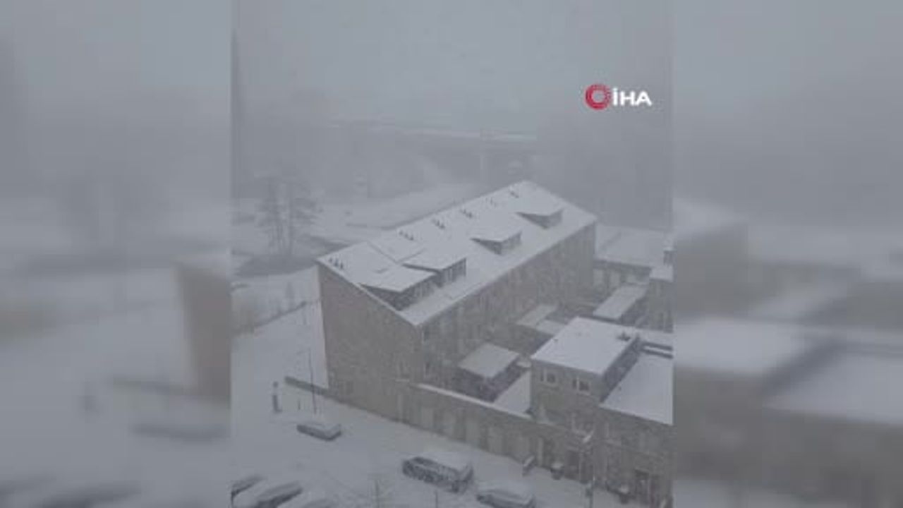 Hollanda'da kar felaketi: Amsterdam Schiphol'de 1.050 uçuş iptal