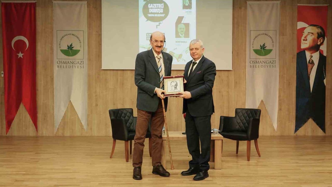 Hüsnü Mahalli, Osmangazi Medya Buluşmaları'nda 'Gazeteci Duruşu'nu Anlattı