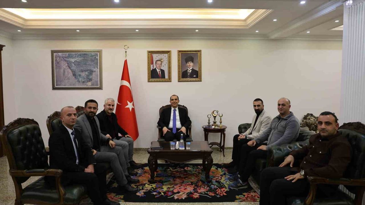 IÇGC'den Vali Mustafa Fırat Taşolar'a Hayırlı Olsun Ziyareti