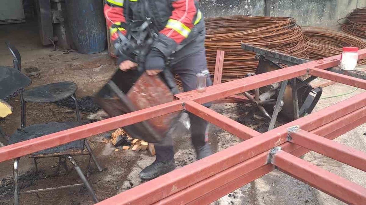 İncirliova'da Tiner Patlaması: İtfaiyenin Hızlı Müdahalesi Facianın Önüne Geçti