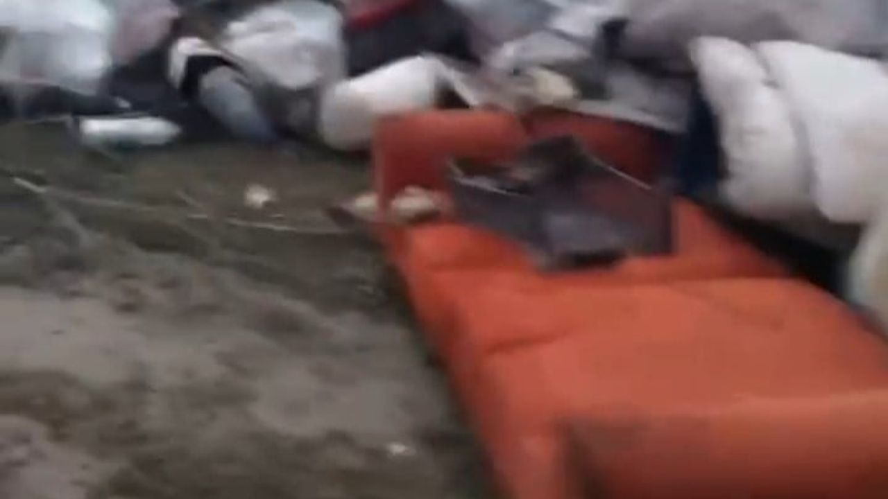 İnegöl'de Boğazköy Barajı'na moloz dökenlere 13 bin 705 TL ceza