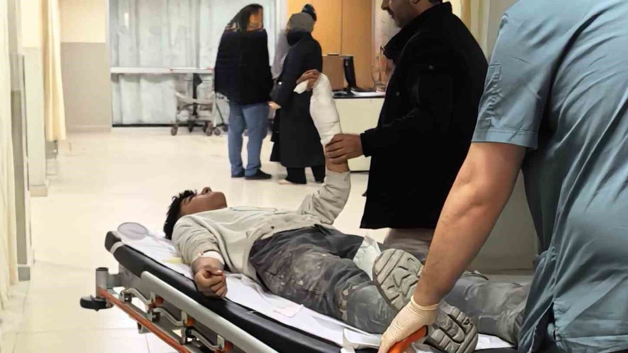 İnegöl'de çırak cam kesmesi sonucu ağır yaralandı