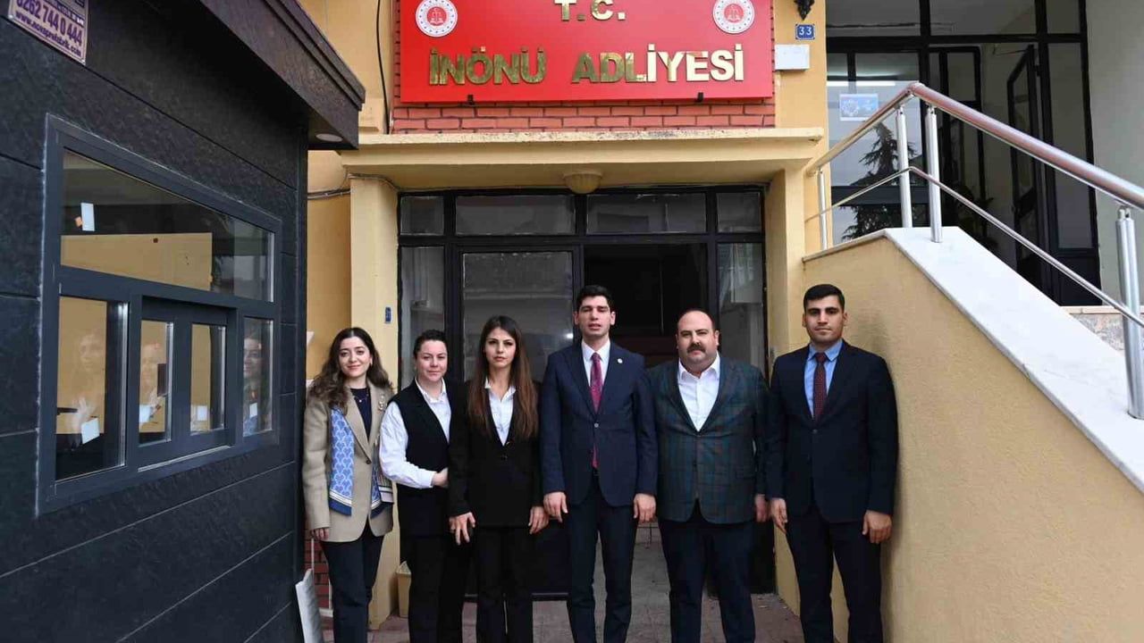 İnönü Adliyesi Hizmete Açıldı — Hamamcı ve Teymur’den Ziyaret
