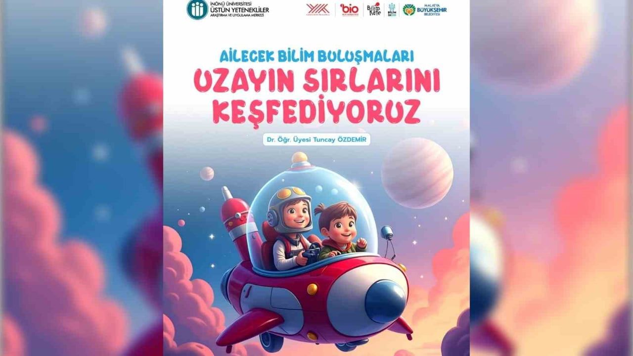 İnönü Üniversitesi'nden Bilim Kafe: Üç Kuşağı Gökbilimiyle Buluşturan Etkinlik