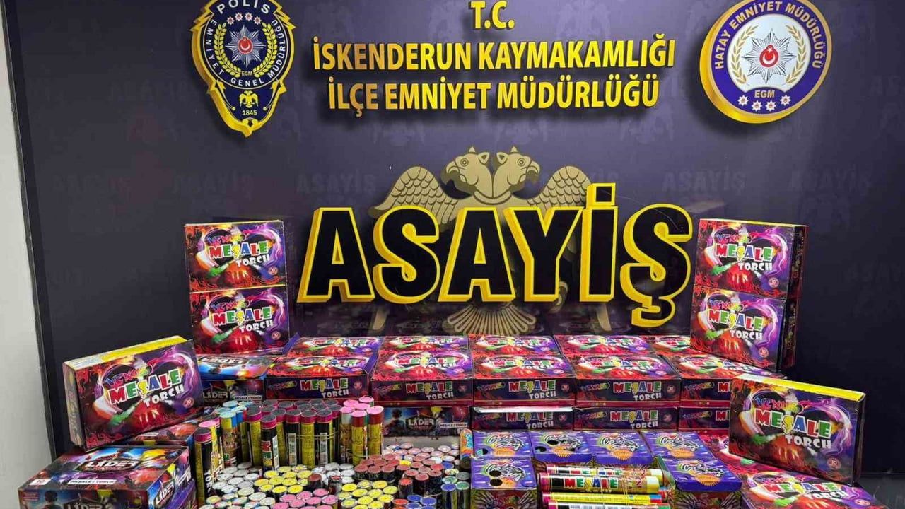 İskenderun'da Patlayıcı Madde Denetimi: 10 İşyeri Kontrol Edildi