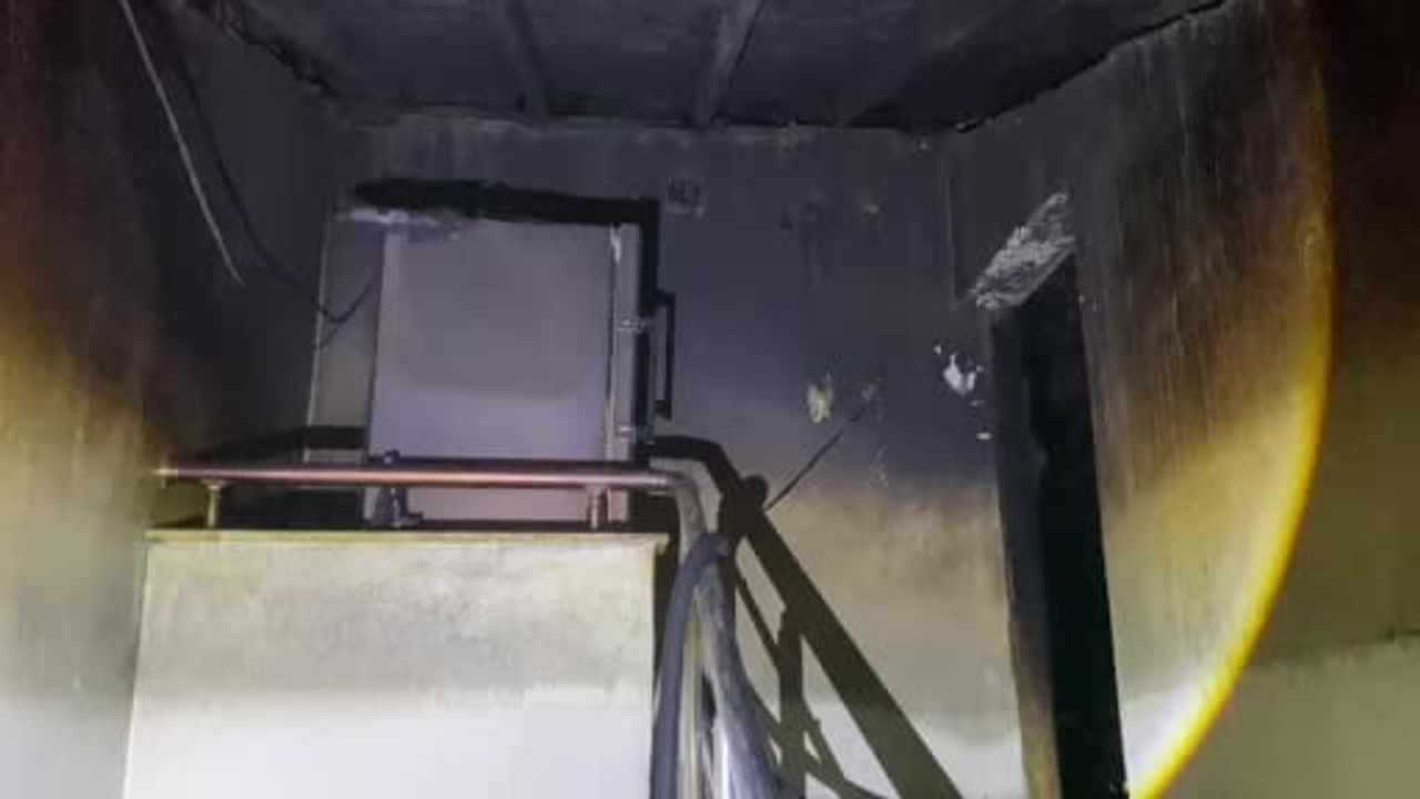 Isparta'da bacadan çıkan yangın evi kullanılamaz hale getirdi