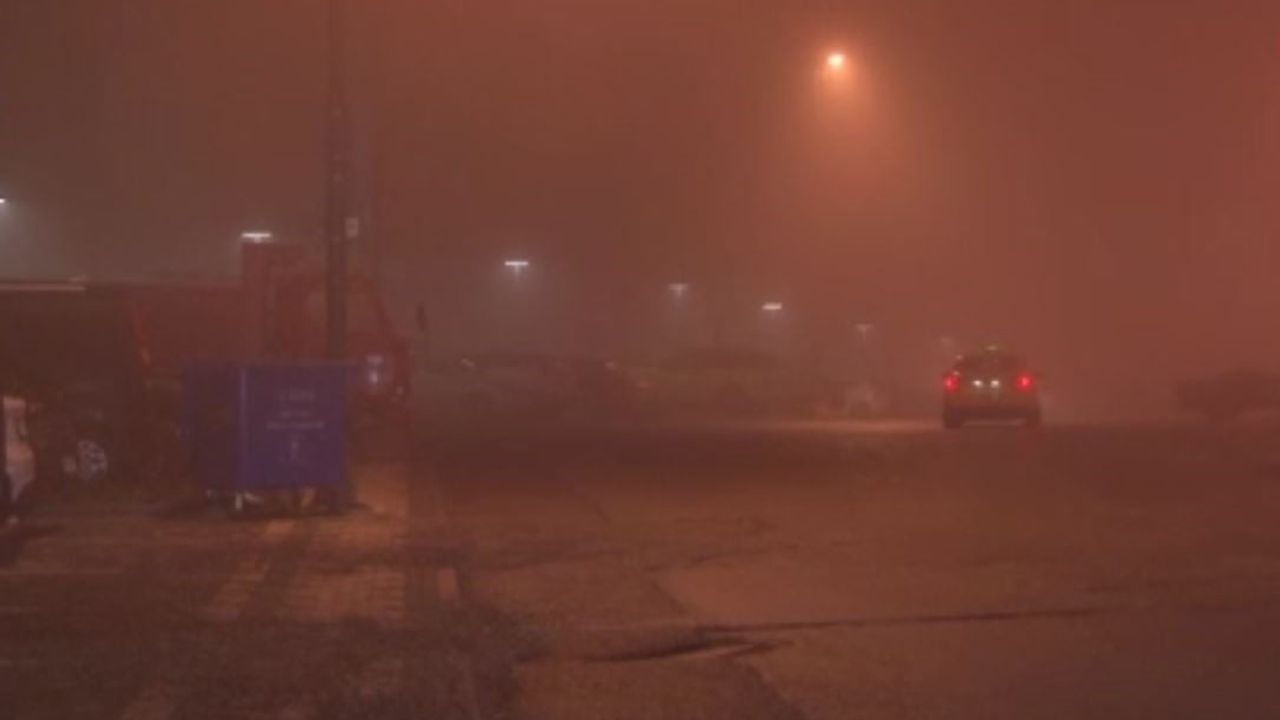 İstanbul Anadolu Yakası'nda Yüksek Kesimlerde Yoğun Sis