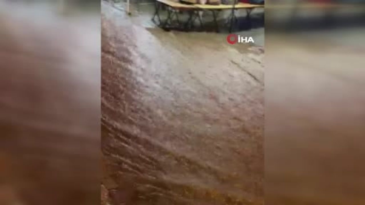 İzmir Sağanağa Teslim: Menderes ve Ödemiş'te Sel, Tarım Arazileri Sular Altında