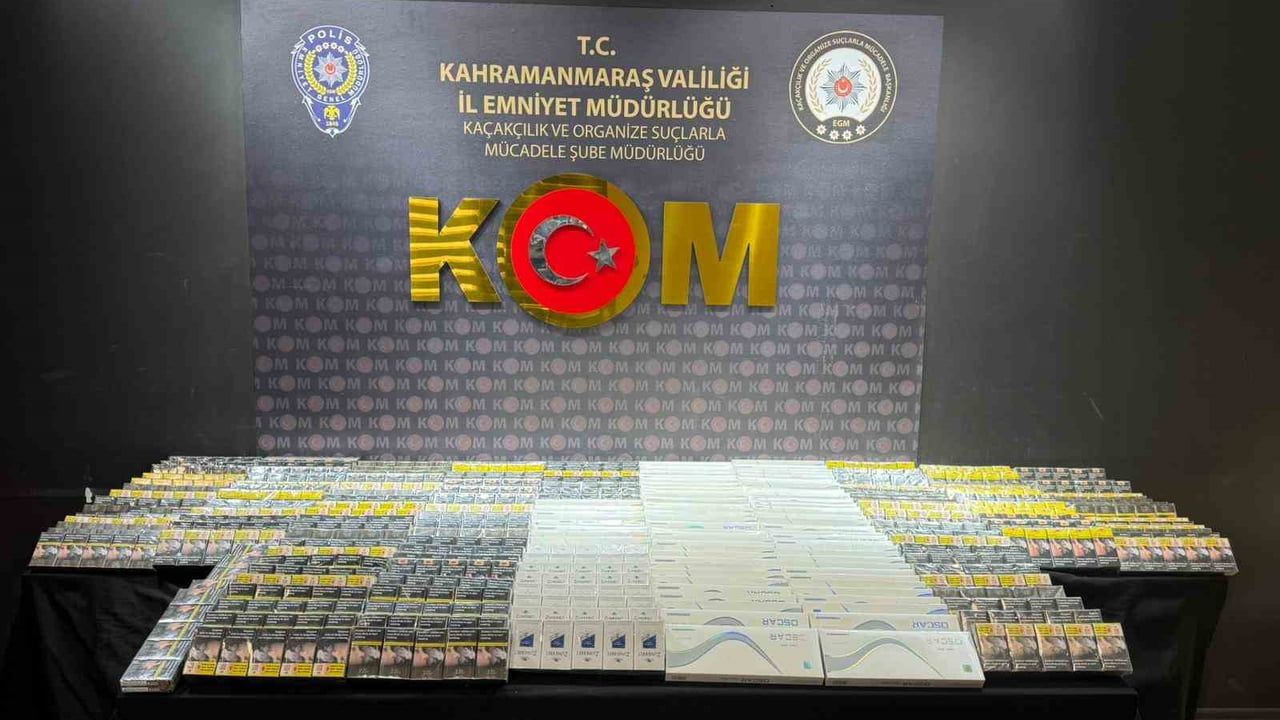 Kahramanmaraş'ta Kaçakçılık Operasyonları: 10 Şüpheliye İşlem