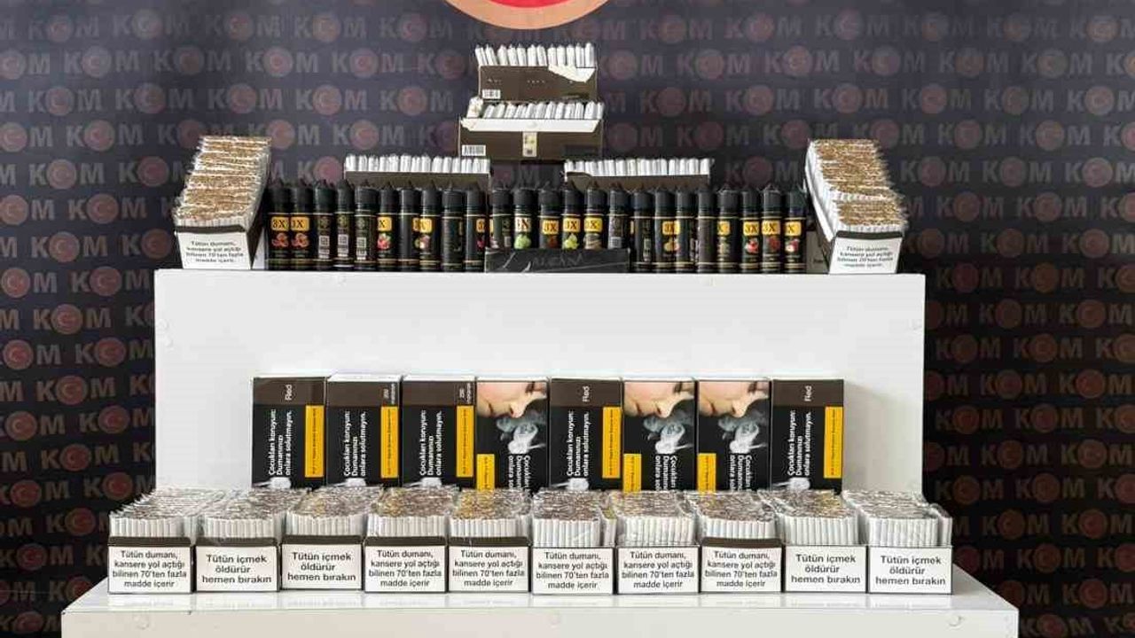 Kahramanmaraş’ta Kaçakçılık ve Uyuşturucu Operasyonu: 4 Şüpheli Tutuklandı