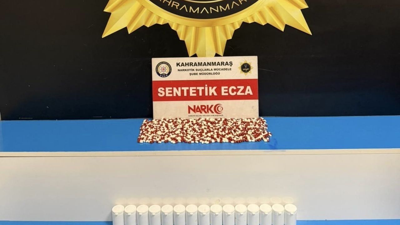 Kahramanmaraş’ta Uyuşturucu Operasyonu: 3 Şüpheli Tutuklandı