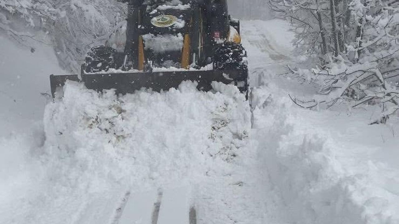 Karabük'te Karla Mücadele: 226 Köy Yolu Ulaşıma Açıldı