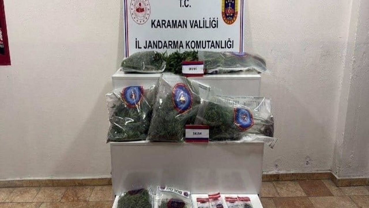 Karaman'da El Yapımı Dinamit Ele Geçirildi, 6 Tutuklama