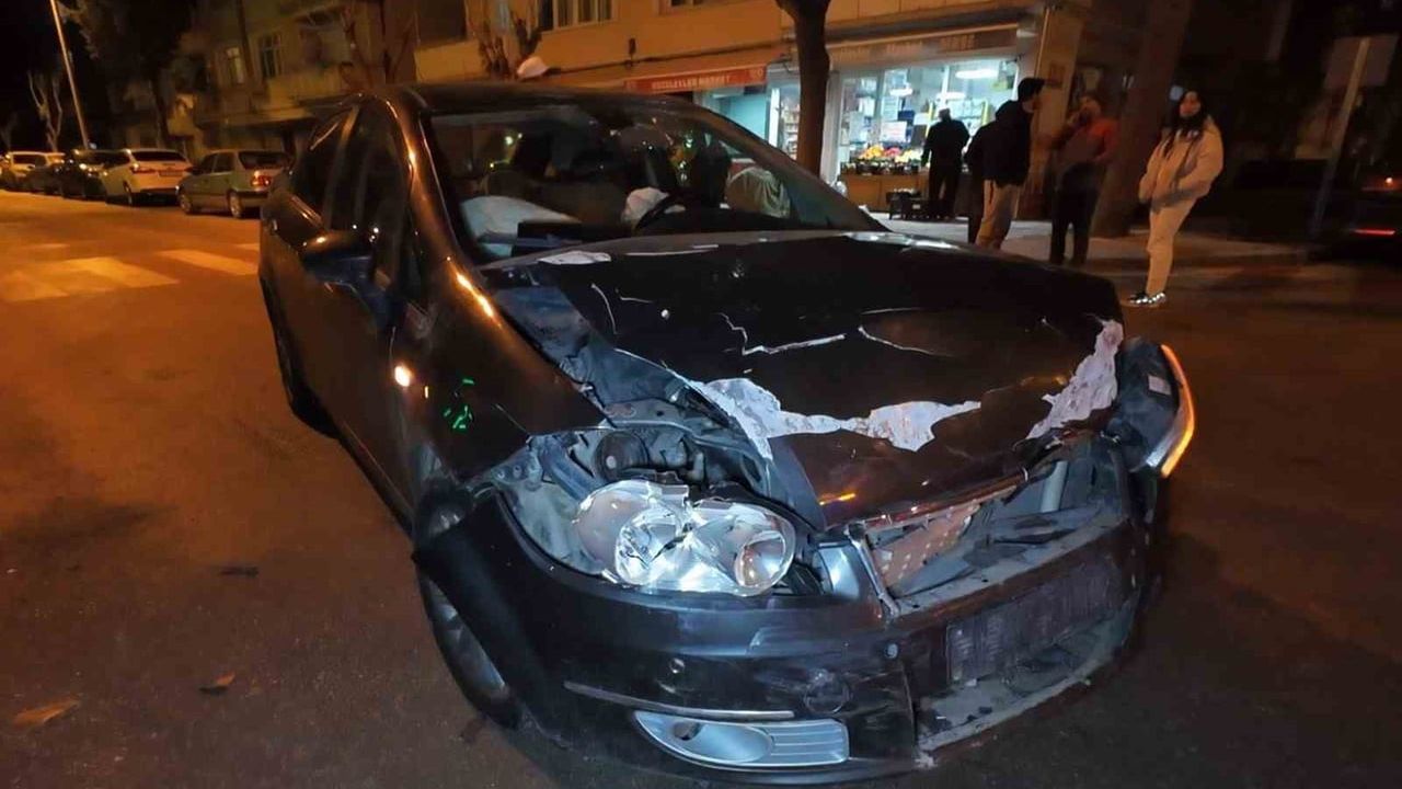 Karaman'da İki Otomobilin Çarpışması: 1 Yaralı