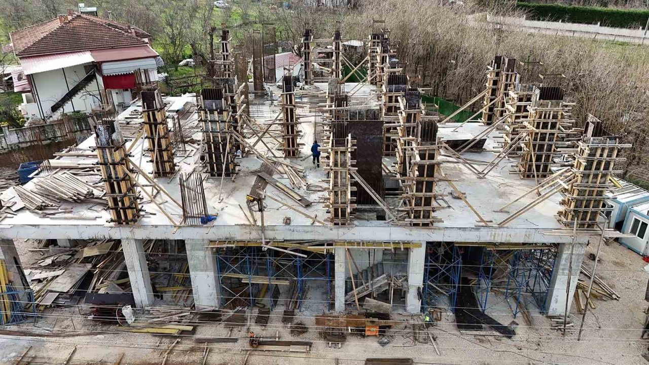 Karapürçek SGM Yükseliyor: Projede %40 Tamamlandı