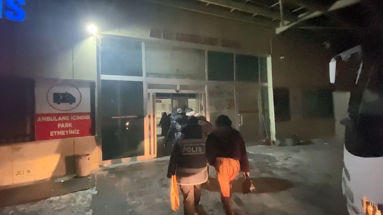 Kars’ta Fuhuş Operasyonu: 20 Gözaltı, 21 Kadın Kurtarıldı