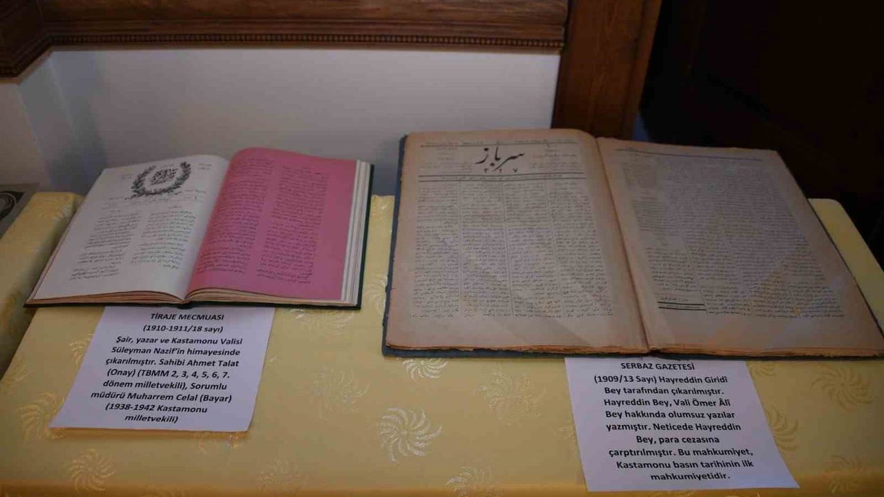 Kastamonu'da 10 Ocak'ta Gazete Sergisi: Basın Tarihine Işık
